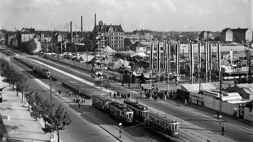 Fürther Straße Ende der 1930er Jahre