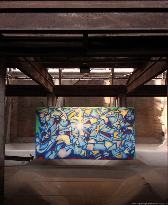 Urban Art Biennale 2013 - 02 - Arbeit von Phase2